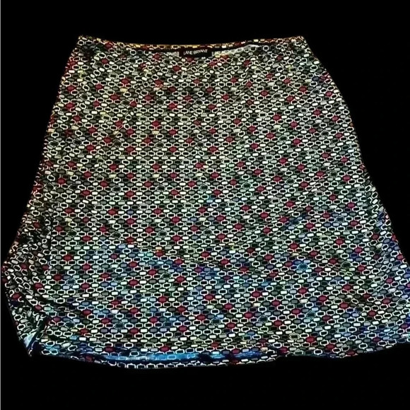 Lane Bryant skirt 18/20. Good condition. Elastic waist. Pretty pattern. - Picture 1 of 5